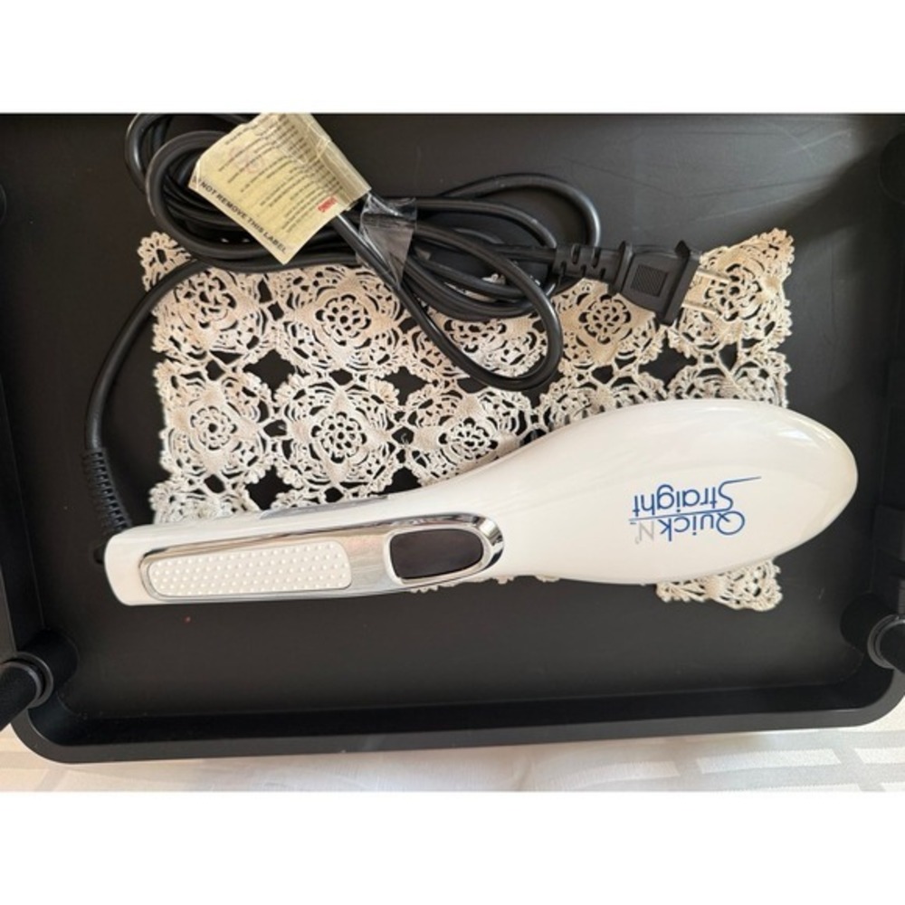 Quick N Straight Hair Straightener Brush